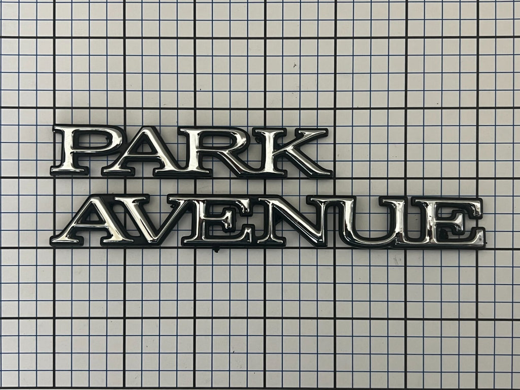 BUICK Park Avenue Rear Quarter Fender Emblem Logo Letters Left Right