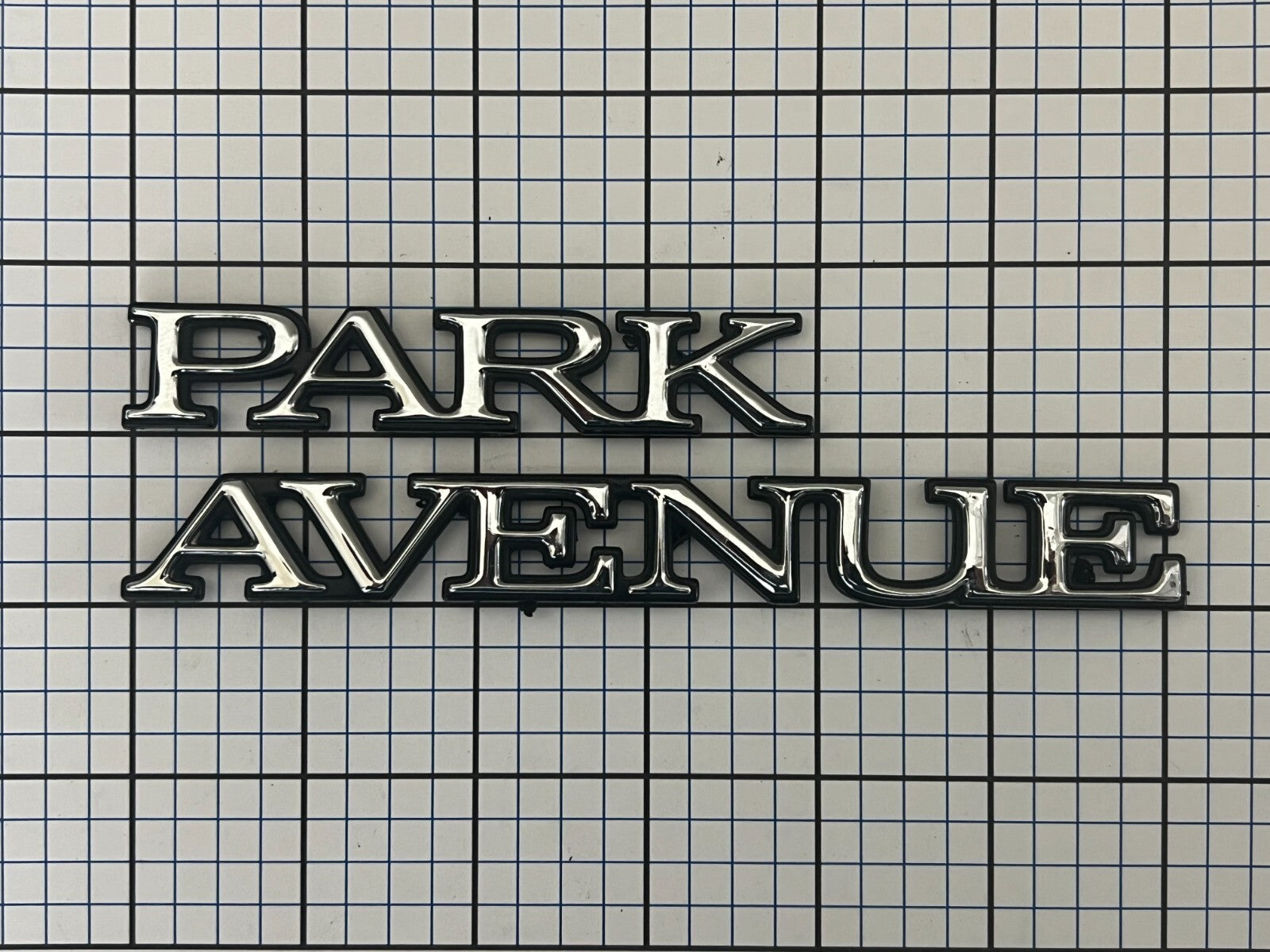 BUICK Park Avenue Rear Quarter Fender Emblem Logo Letters Left Right