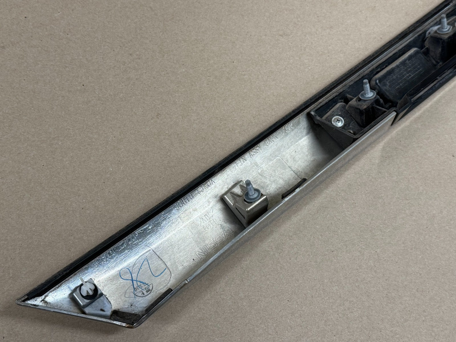 NISSAN Quest 2017 TAIL LIFT GATE Handle TRIM Garnish Chrome Camera 90810-1jc0a