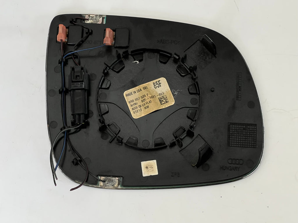 AUDI Q5 LEFT Front DOOR Driver SIDE AUTO DIM Mirror Glass 8r0857535f 2010-2017