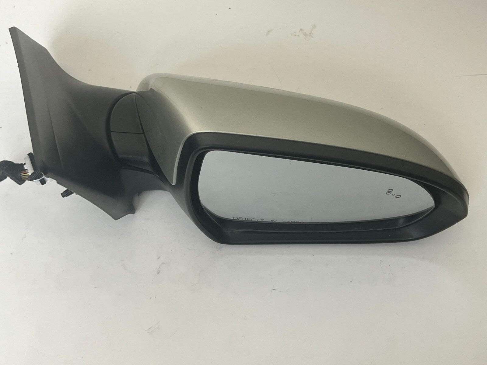 HYUNDAI Elantra 2018 Passenger Right Side Power Door Mirror Blind Spot Beige Ws7