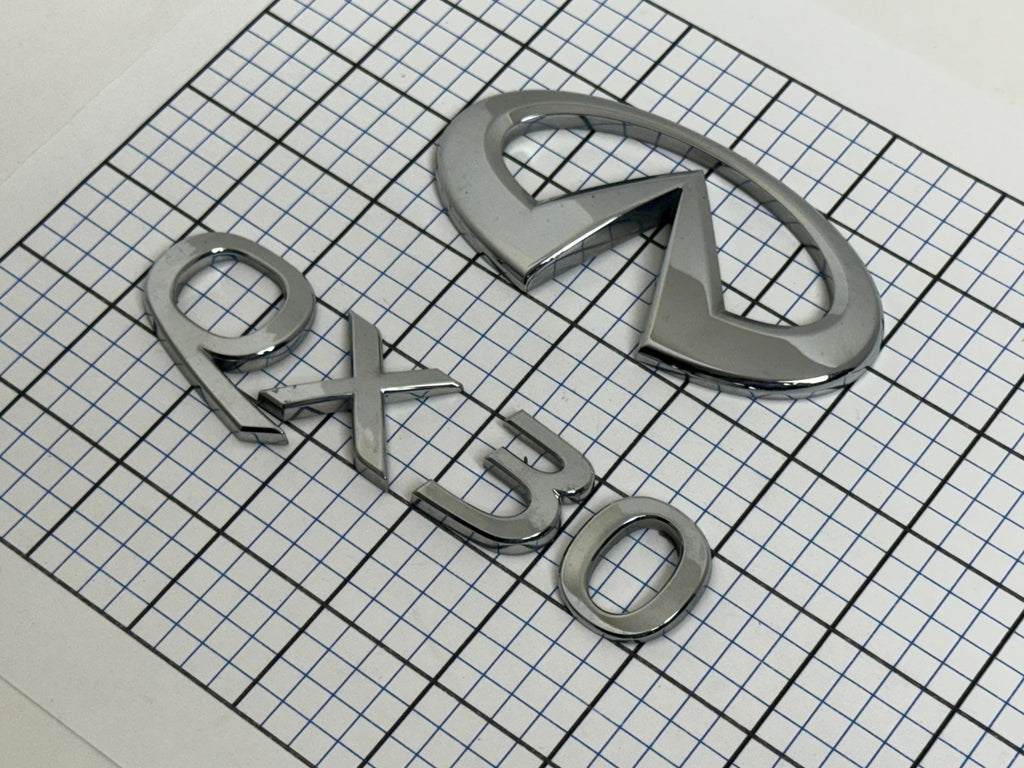 INFINITI Qx30 2015 Trunk Emblem Badge With Letters