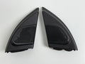 VOLVO Xc60 2010 Left Right Pair Door Mirror Mount Covers With Speaker Black