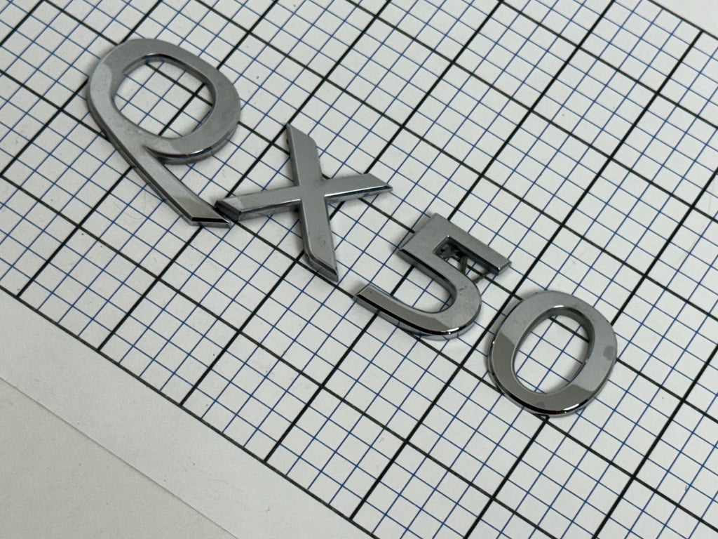 INFINITI Qx50 2015 Trunk Emblem Badge Letters