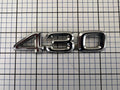LEXUS Ls430 2001 2002 2003 Rear Trunk Emblem "430" Only