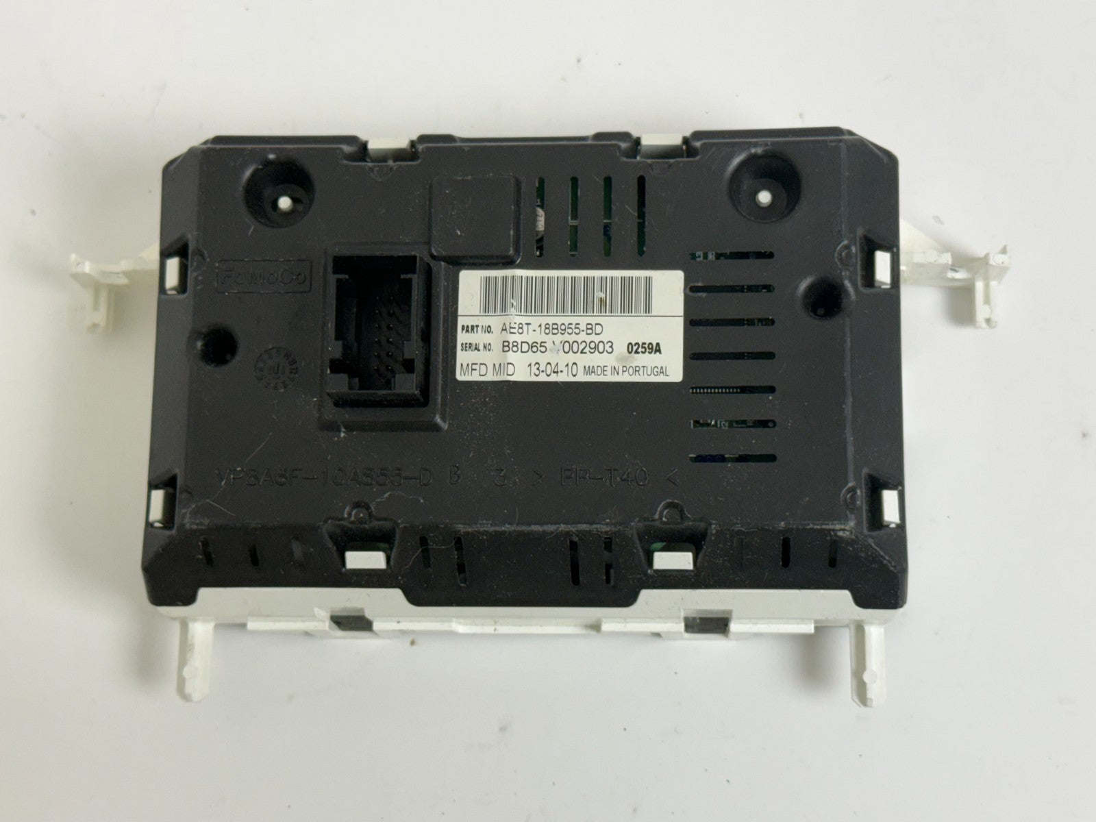 FORD Fiesta 2010 DASH Information Screen Display Ae8t-18b955-bd