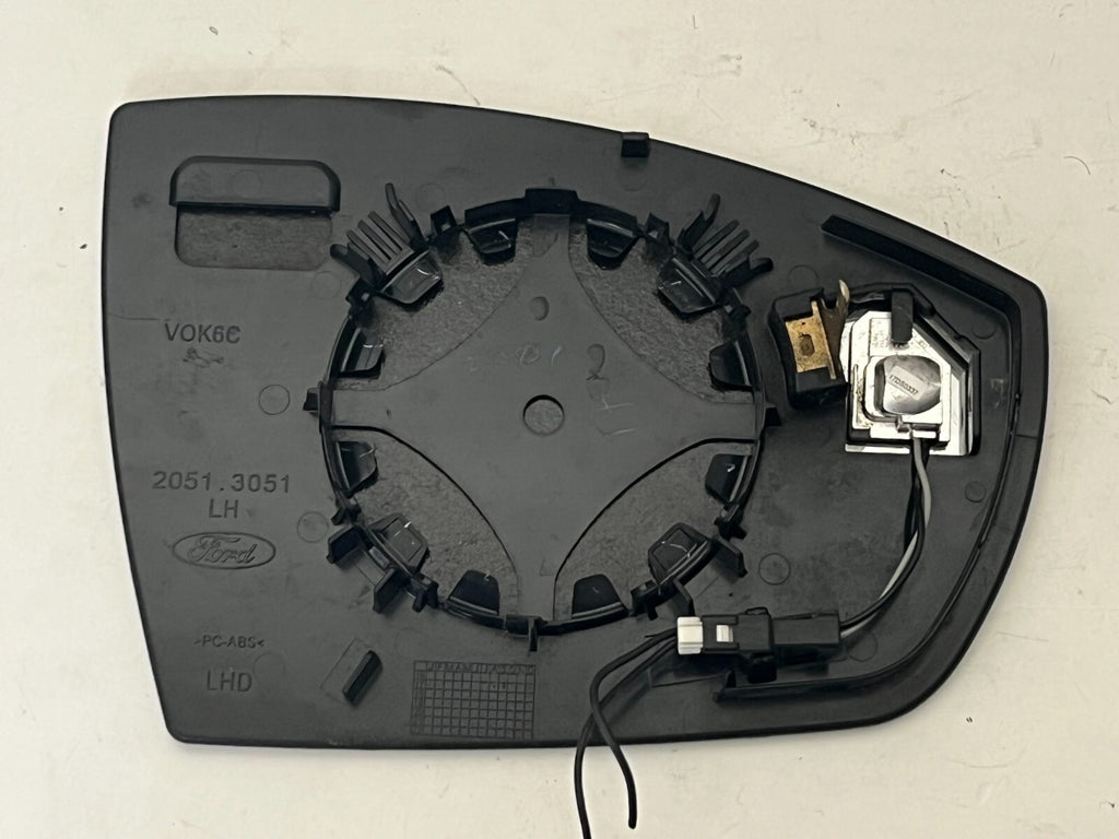 FORD Escape C-max LEFT SIDE NON Heated Blind SPOT LED LAMP Mirror Glass 2013