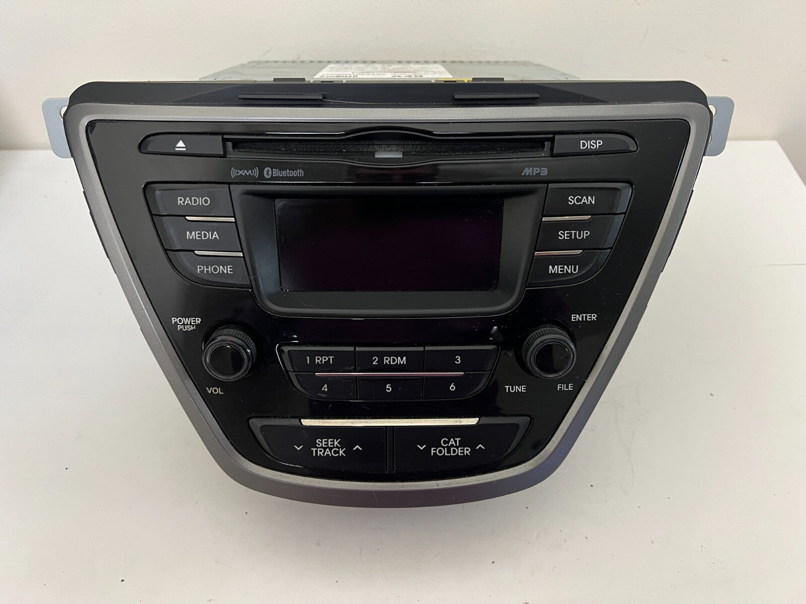 HYUNDAI Elantra 2013 Radio Cd Mp3 XM Bluetooth 96170-3x165ra5