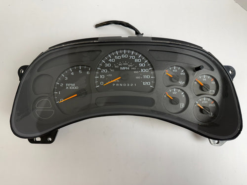 2005 Silverado Sierra Suburban Tahoe Instrument Speedometer Cluster Untested