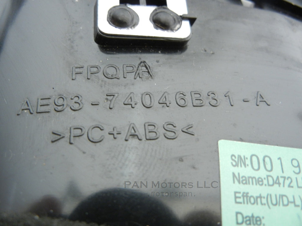 LINCOLN MKT 2015 Driver Left Side Dash AC Vent Outlet Black Ae93-74046b31