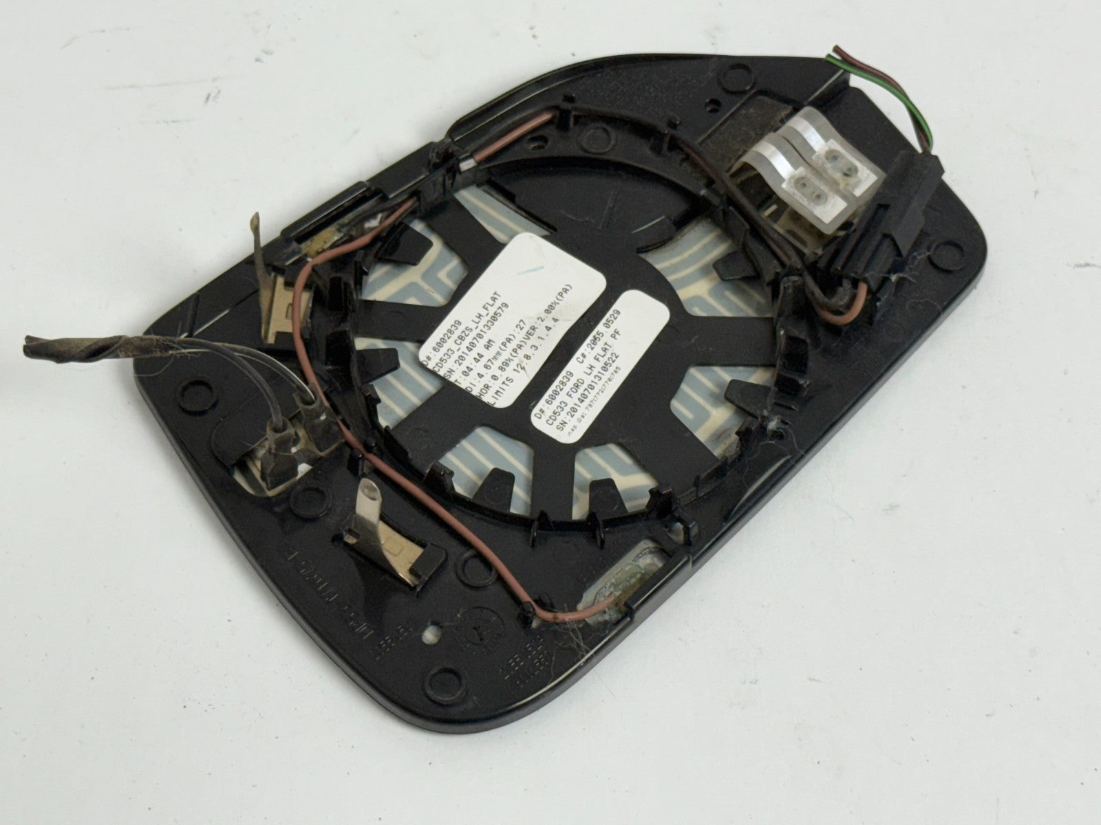 LINCOLN MKZ 2013 Heated AUTO DIM Left Door Driver Side Blind Zone Mirror Glass