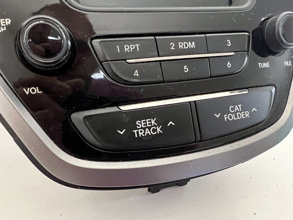 HYUNDAI Elantra 2013 Radio Cd Mp3 XM Bluetooth 96170-3x165ra5