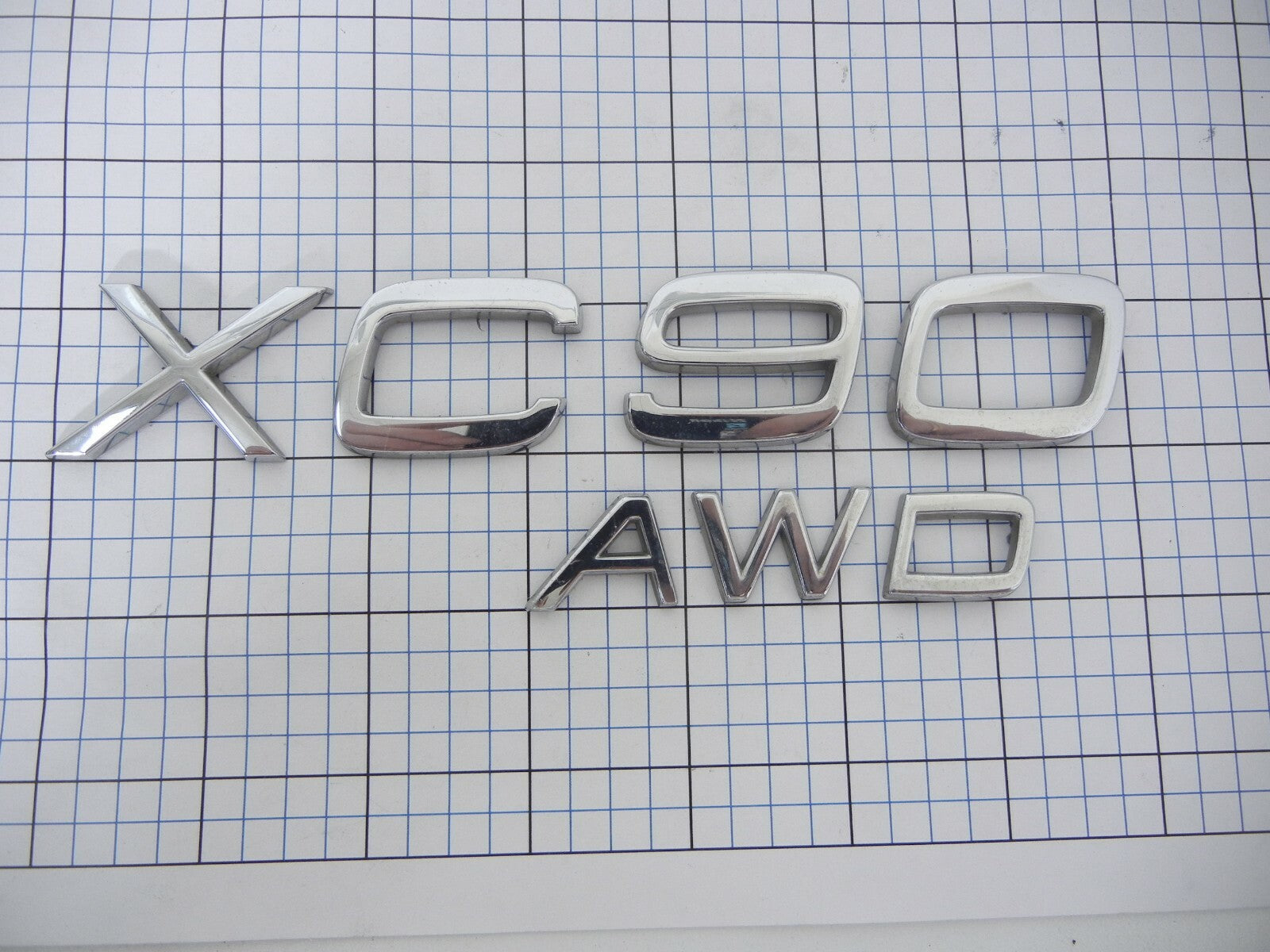 VOLVO Xc90 AWD Emblem Badge