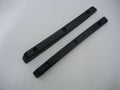 INFINITI Fx35 Fx45 ROOF RACK Luggage REAR Cross BAR Slider Brackets Black 03-08