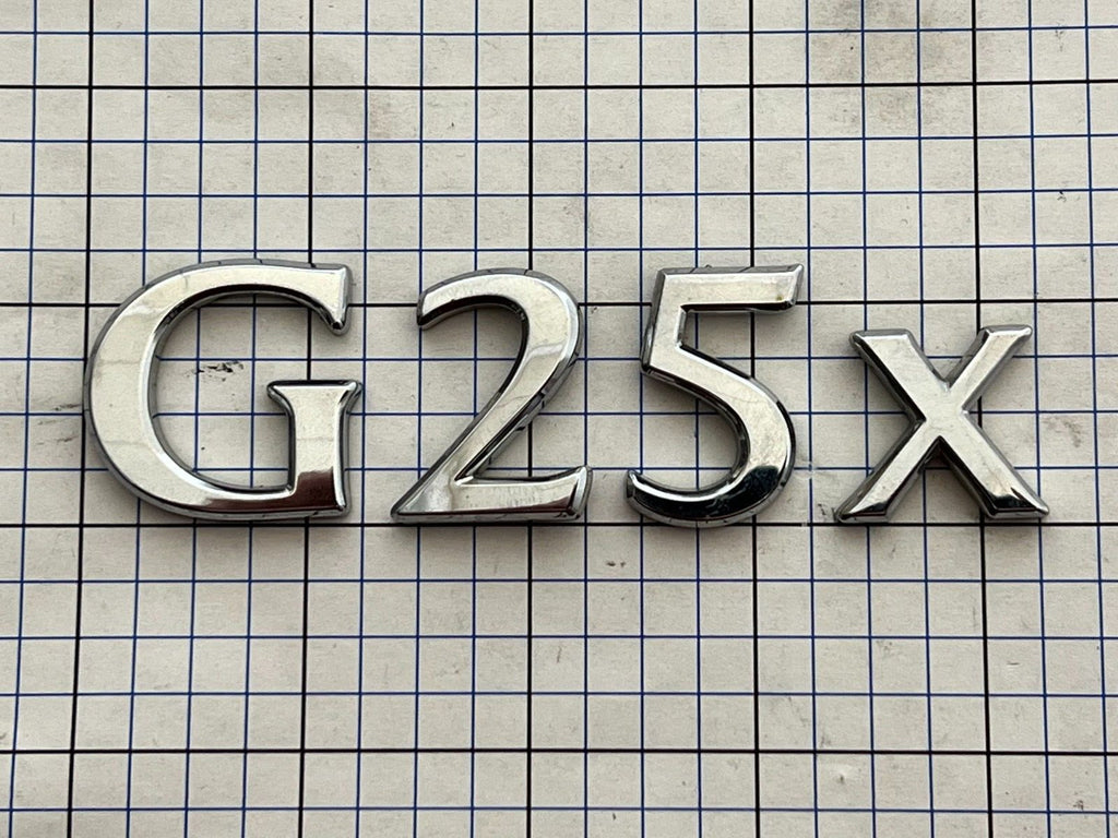 INFINITI G25x Sedan 11 - 13 Trunk Emblem Badge Logo