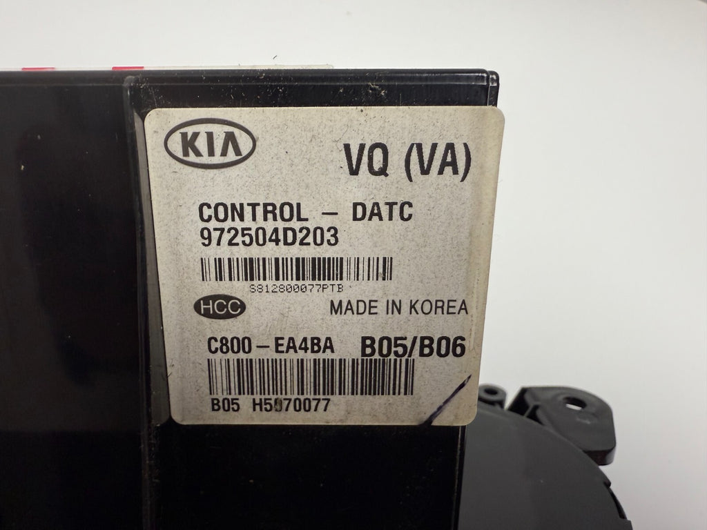 KIA Sedona 2006 -2012 Entourage 2007-2010 Auto Heater A/c Control 972504d203