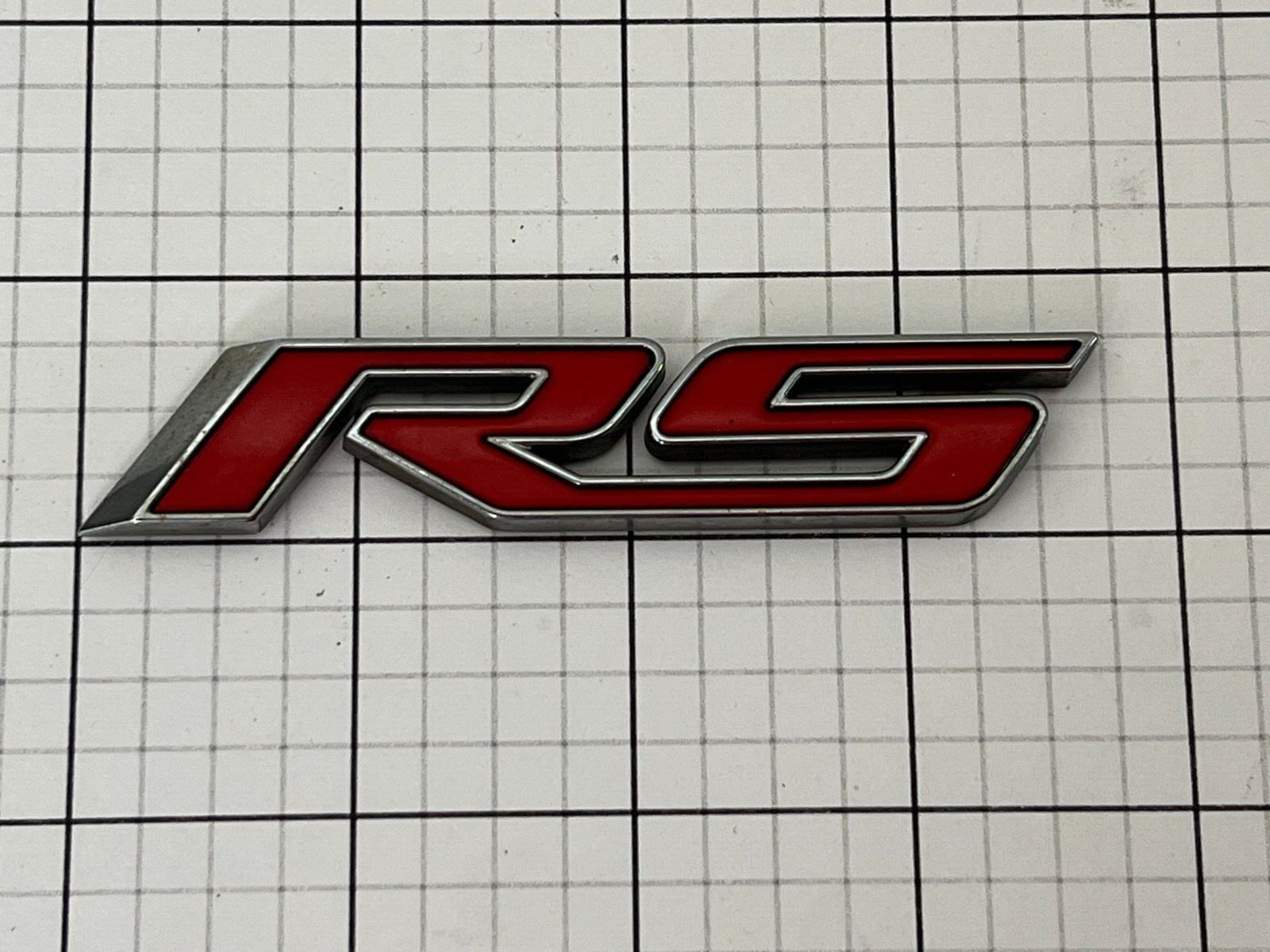 CHEVROLET RS 2016 - 2020 Rear Trunk Side Door Emblem Logo