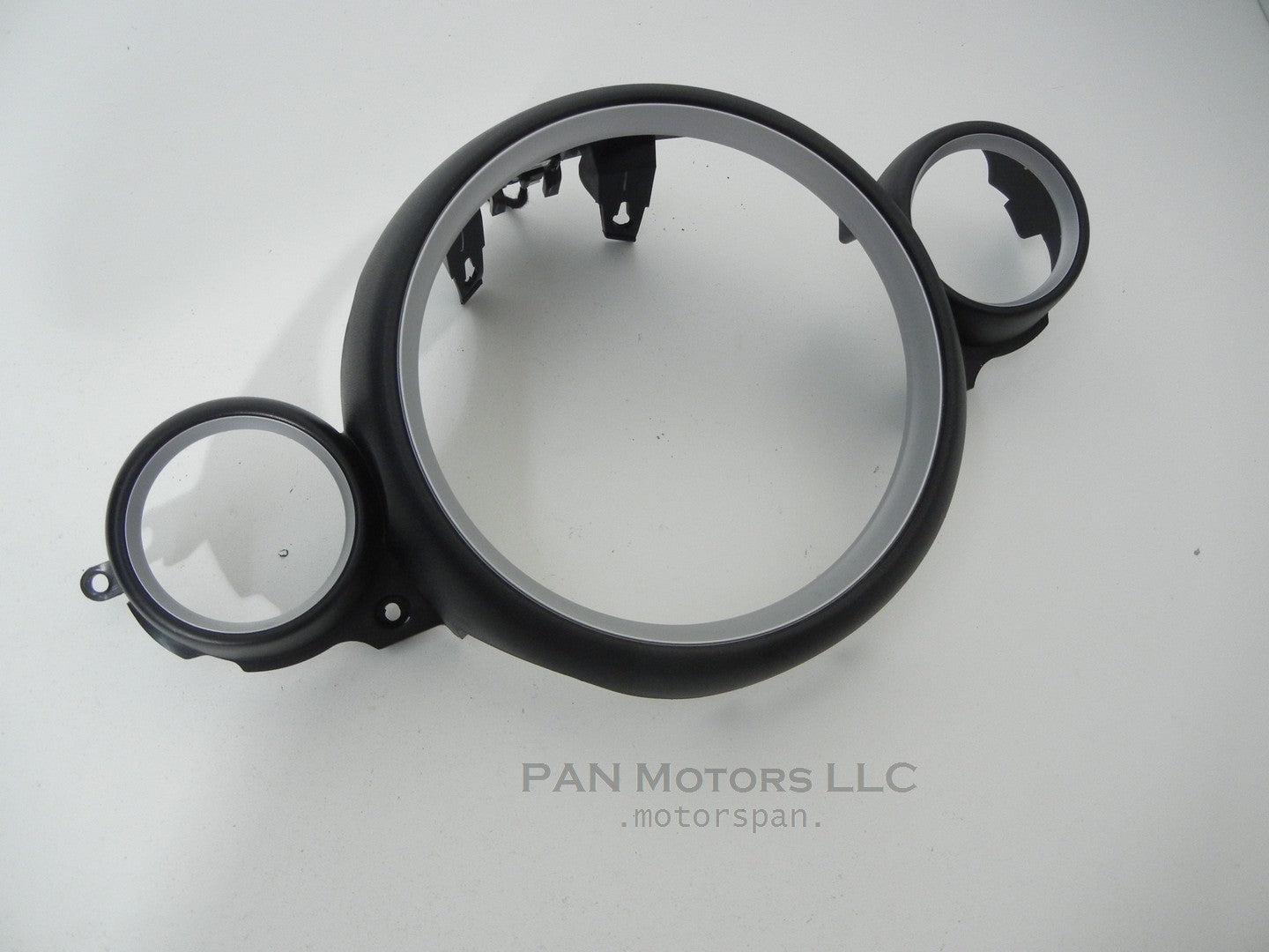 MINI Cooper S Base R56 08-12 Dashboard Instrument Center Cover Assy Silver