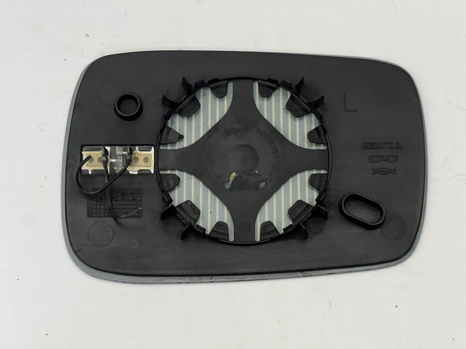 ACURA MDX 2007 Left Driver Side Heated Mirror Glass Blue 2008 2009