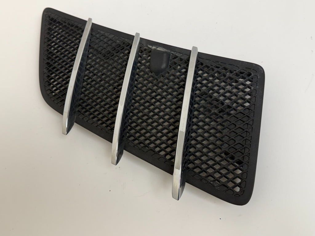 MERCEDES X164 Gl450 Ml350 06-12 Right Pass Side Hood Vent Grill Chrome Ribs