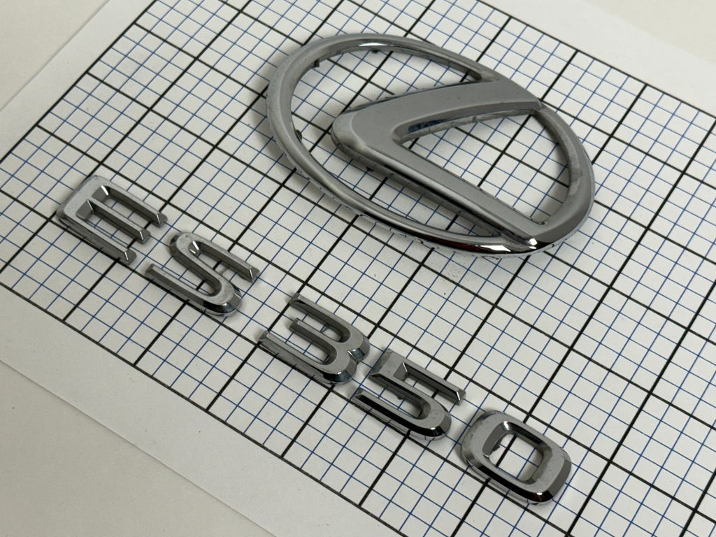 LEXUS Es350 2013-2018 Rear Trunk Emblem Logo Full Set ES 350