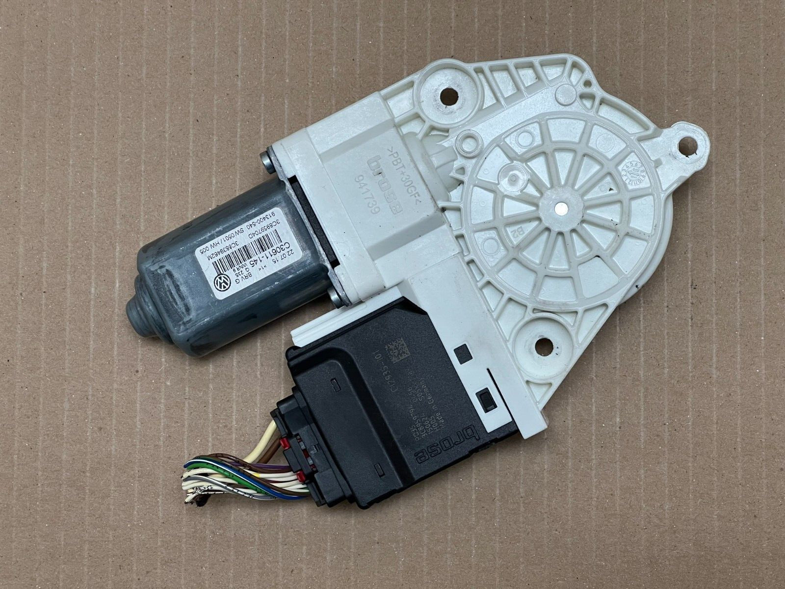 VW Volkswagen CC 2016 Power Window Motor Rear Right Passenger Side 3c8839462m