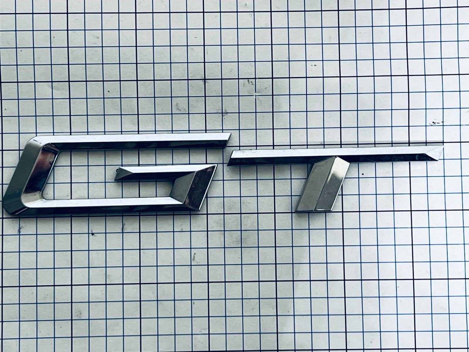 BMW 3 5 6 GT Trunk Emblem Bage Used 2009 And Up