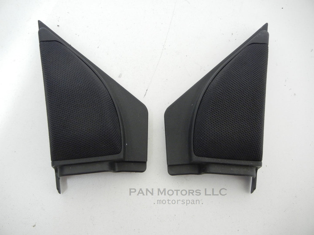 ACURA MDX Left Right Pair Door Mirror Mount Covers With Speaker