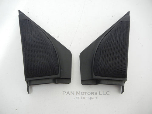 ACURA MDX Left Right Pair Door Mirror Mount Covers With Speaker