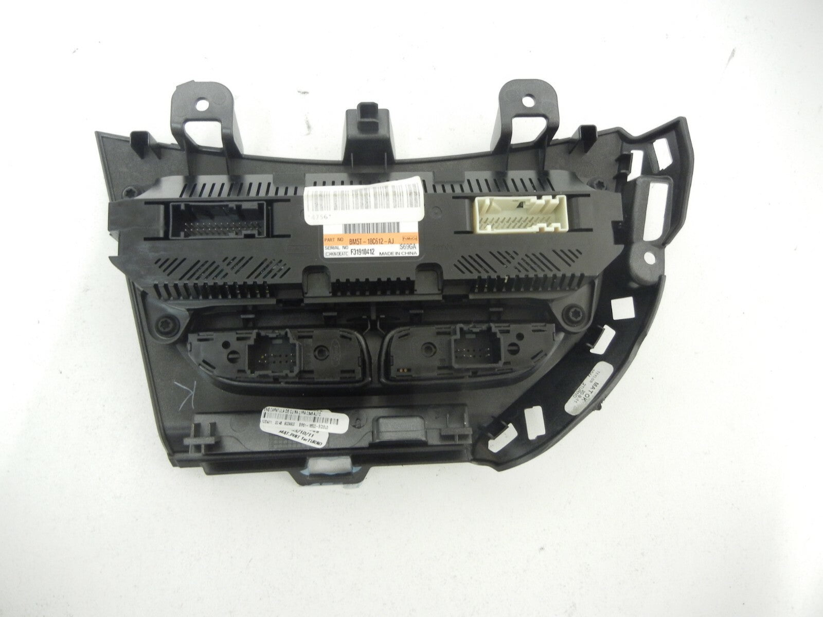FORD Focus 2012 Auto Climate AC Heater Fan Control Beige Bm5t-18c612-aj
