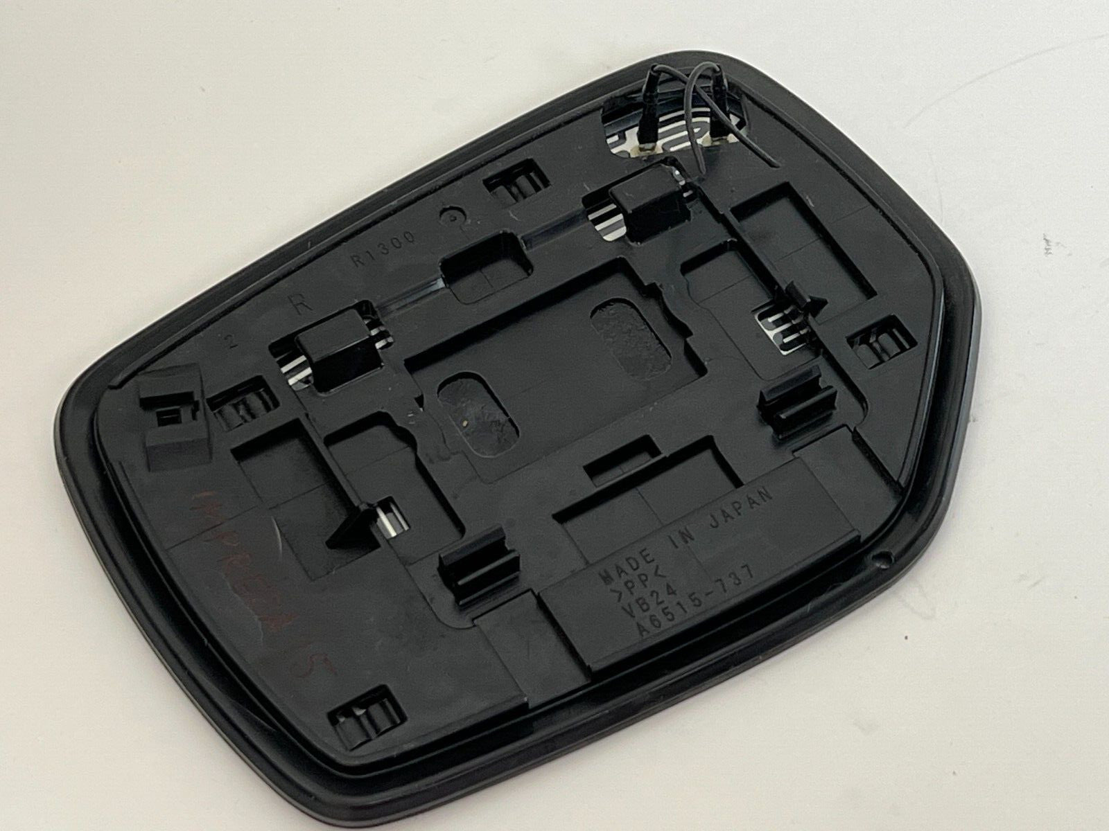SUBARU Impreza 2015 Right Side Passenger Door Heated Mirror Glass Japan