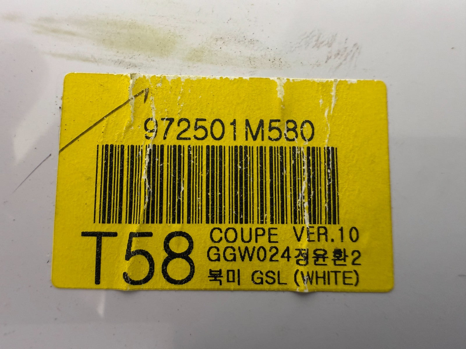 KIA Forte Coupe Dash Console AC TEMP Climate Control 10-13 972501m580