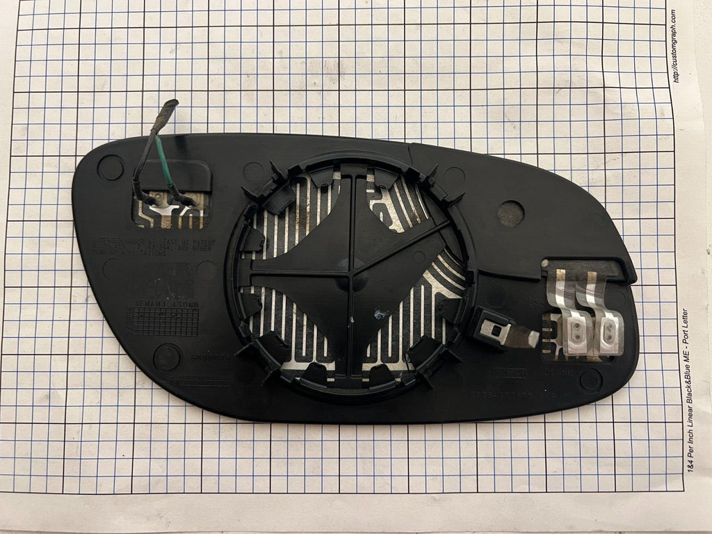FORD Taurus Limited Left Driver Heated Mirror Glass Blind Spot 2010-2019