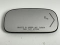 CADILLAC DTS 2010 Right Side Heated Mirror Glass Arrow Turn Lamp Blind Spot LED