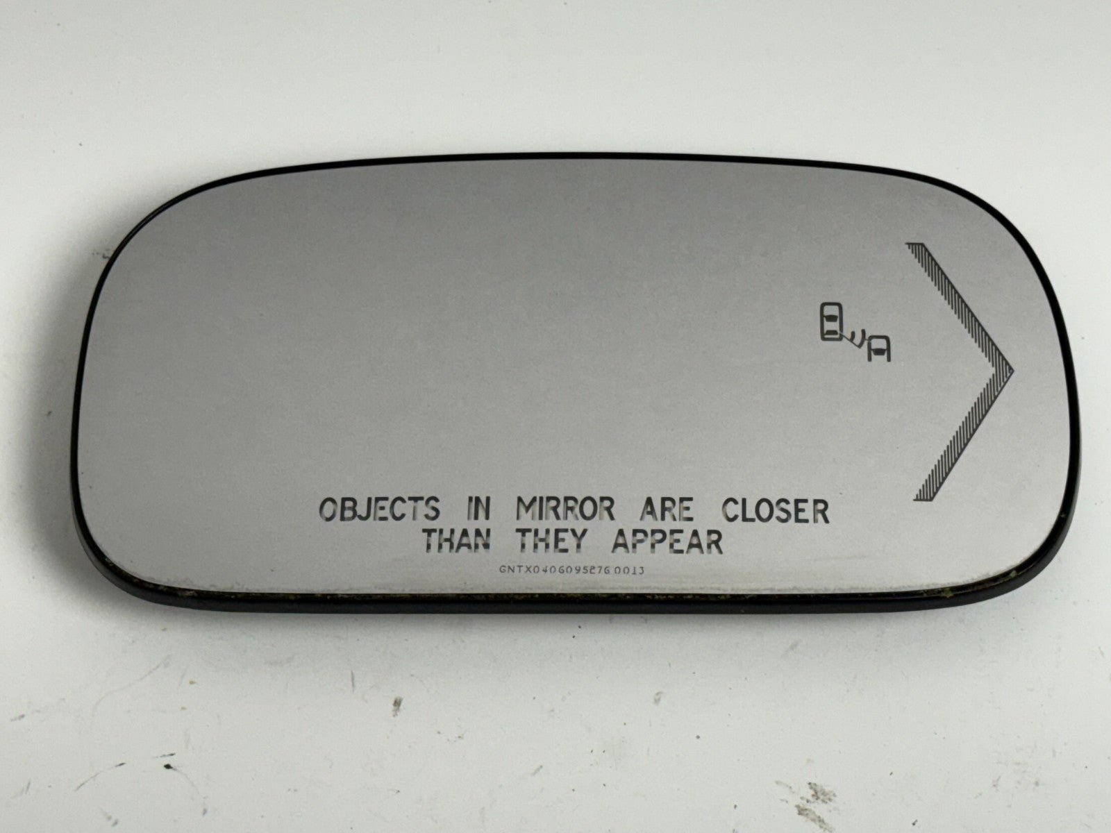 CADILLAC DTS 2010 Right Side Heated Mirror Glass Arrow Turn Lamp Blind Spot LED