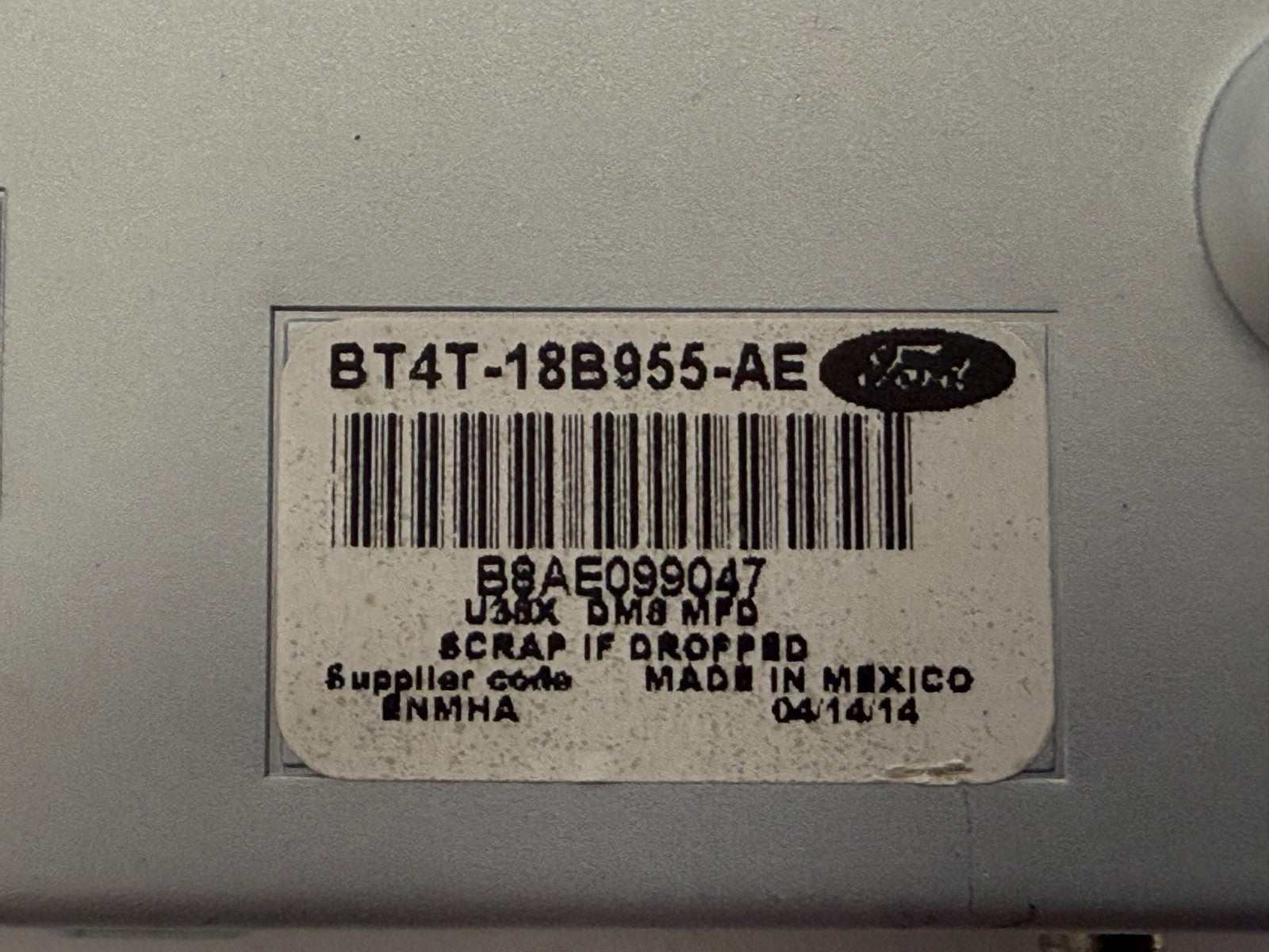 FORD Edge F150 Navigation Display Screen Unit Bt4t-18b955-ae 2011-2014