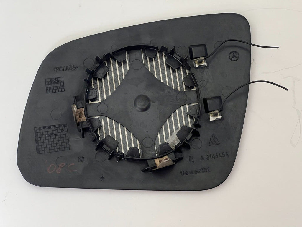 MERCEDES BENZ C Class W204 08-09 Right Side Heated Mirror Glass