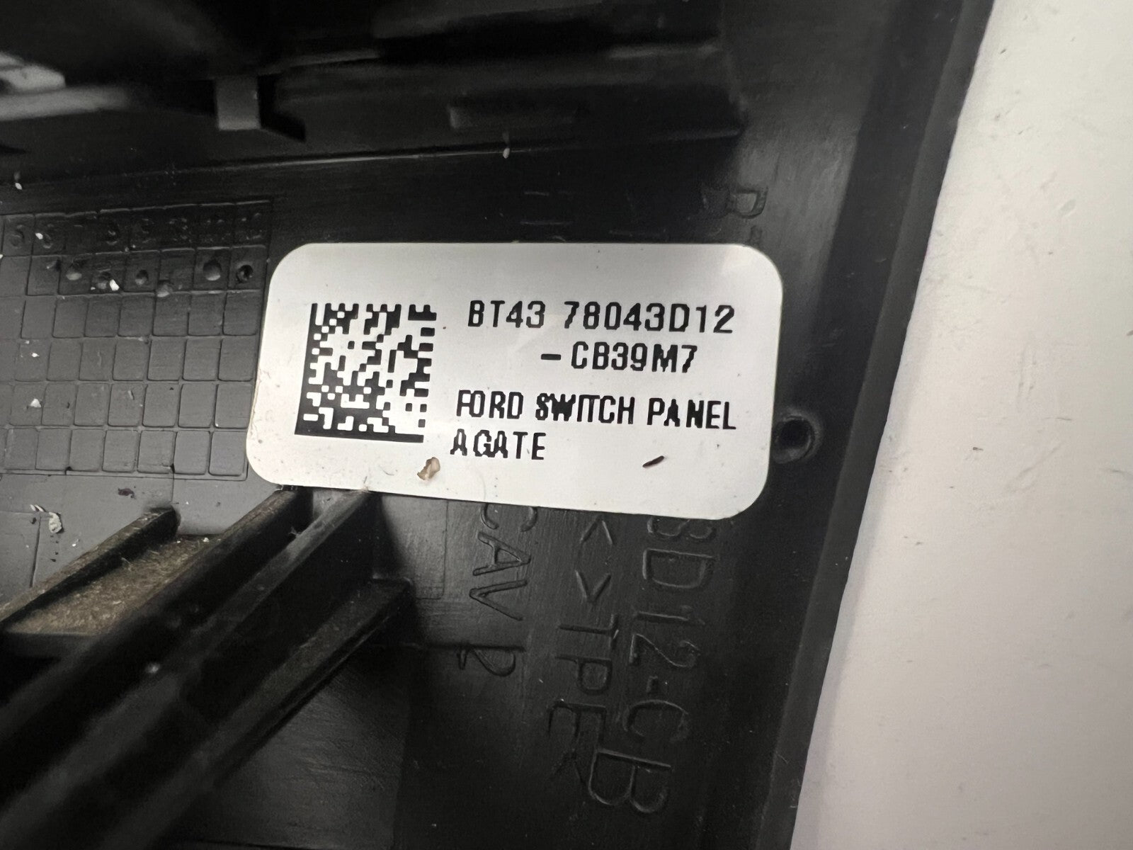 FORD EDGE 2011-2014 Driver Seat Memory Switch Dash Panel Bt4t-14776-abw