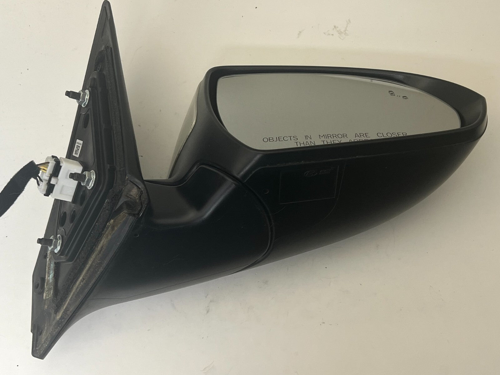 HYUNDAI Elantra 2018 Passenger Right Side Power Door Mirror Blind Spot Beige Ws7