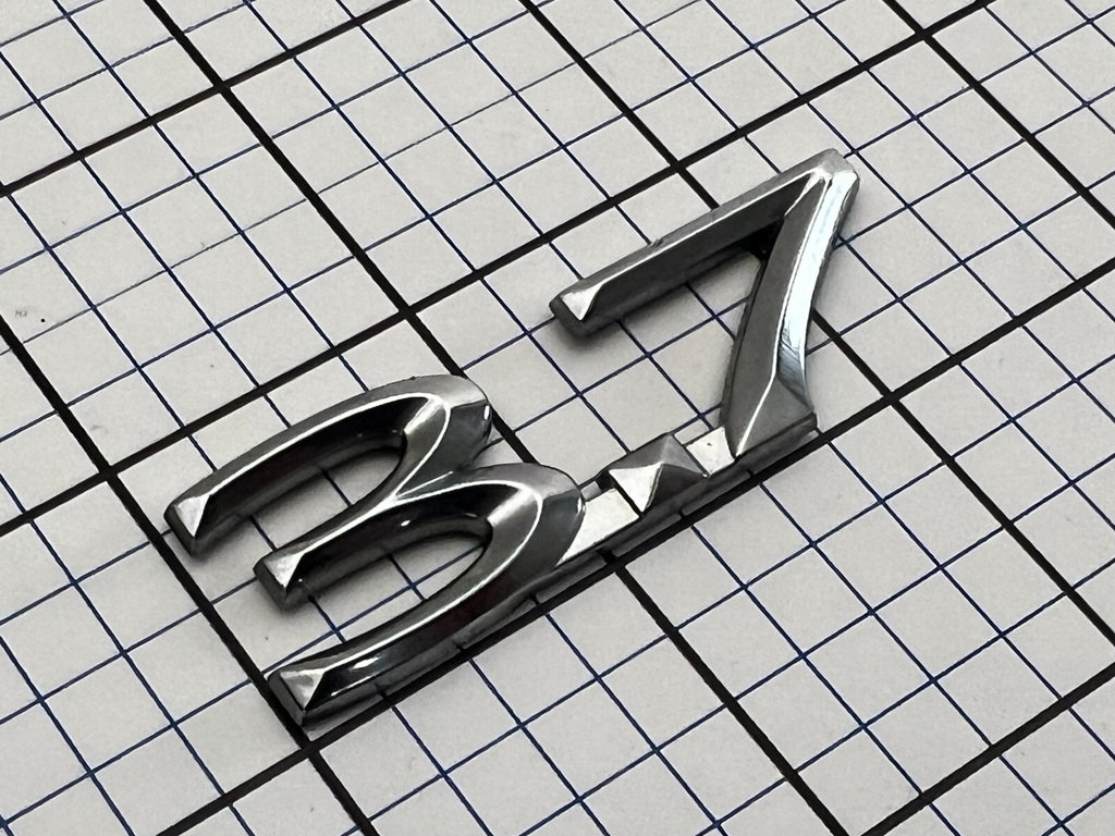 LINCOLN MKZ 2013 3.7 Rear Trunk Emblem Badge Logo