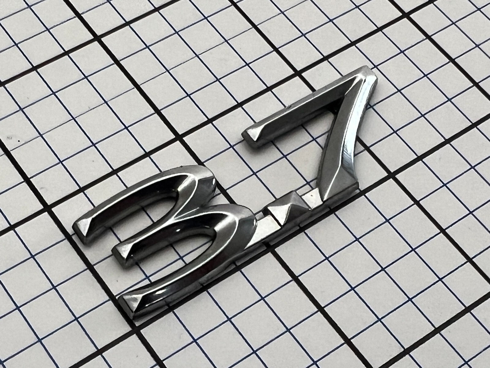 LINCOLN MKZ 2013 3.7 Rear Trunk Emblem Badge Logo