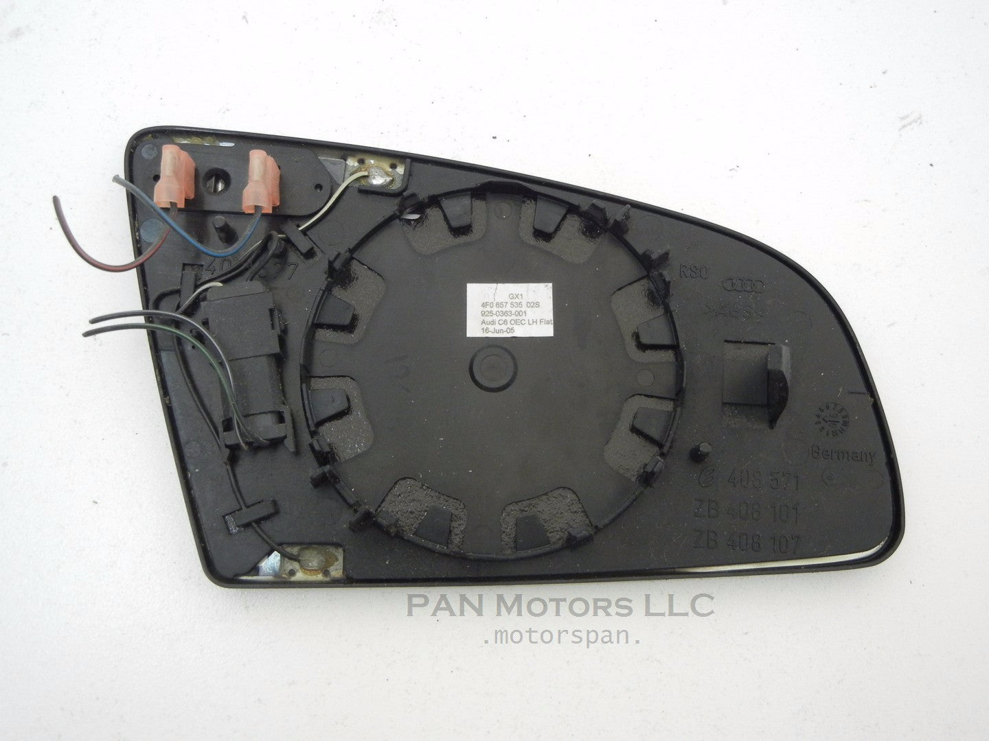 AUDI A6 S6 05 - 07 Left Driver Side Mirror Heated Auto Dim Glass 4f0857535