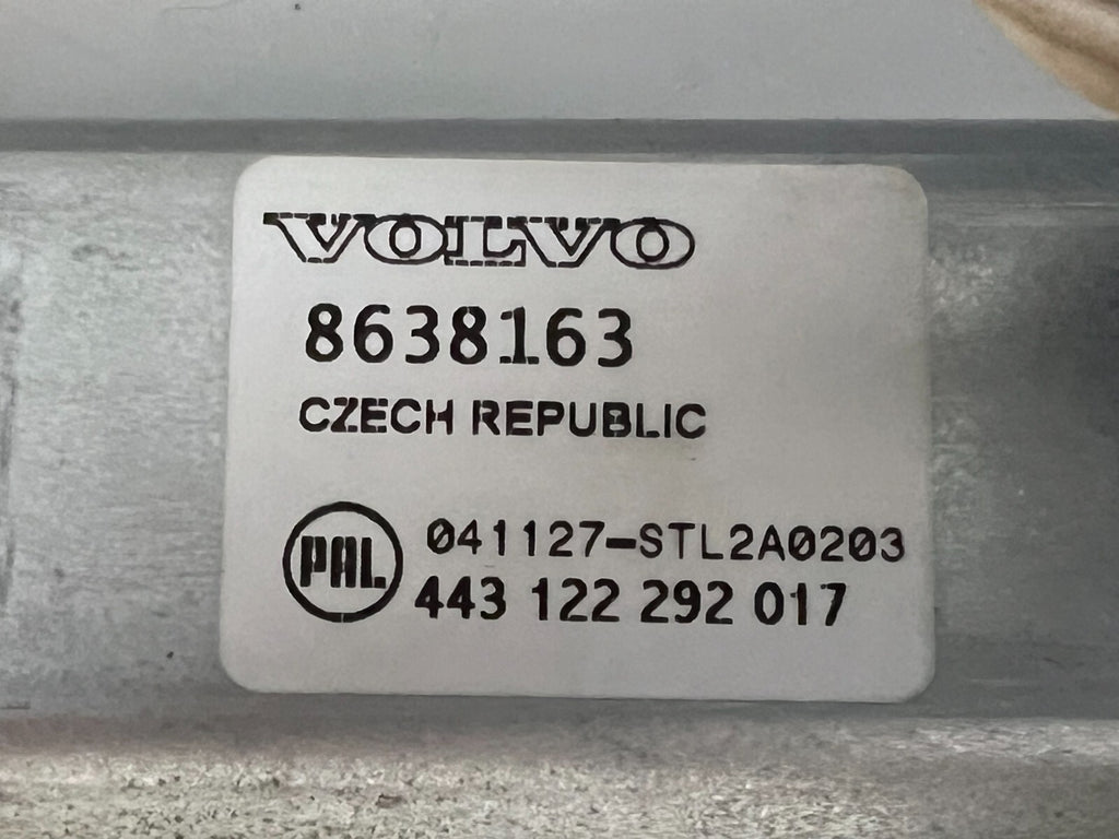 VOLVO Rear Window Wiper Motor 8638163 Xc90 2003-2014 W Rubber Window Seal