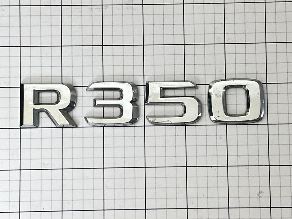 MERCEDES Benz W251 R350 Rear Emblem Badge Logo Letters