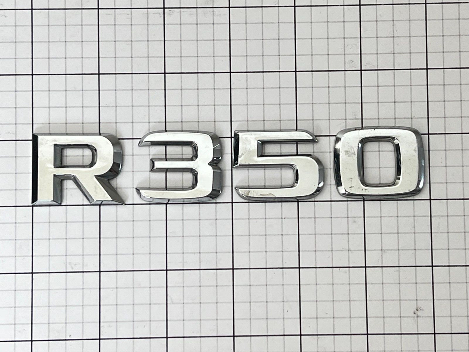 MERCEDES Benz W251 R350 Rear Emblem Badge Logo Letters