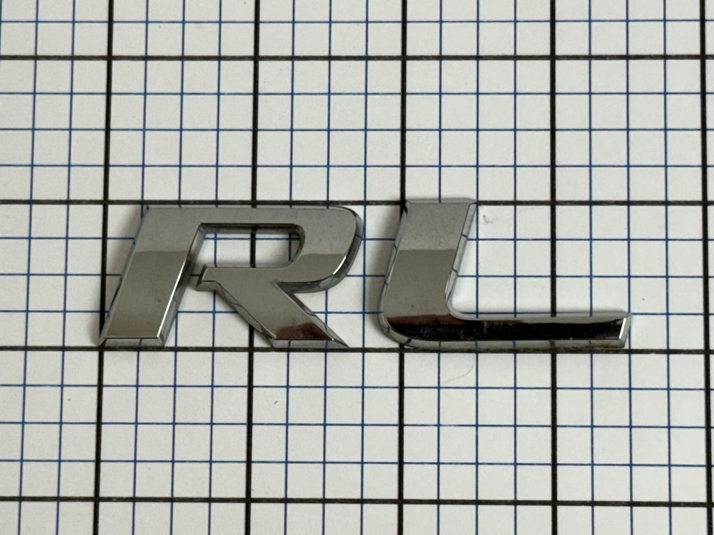 ACURA RL 2005 2006 2007 2008 Rear Trunk Emblem RL Logo Letters
