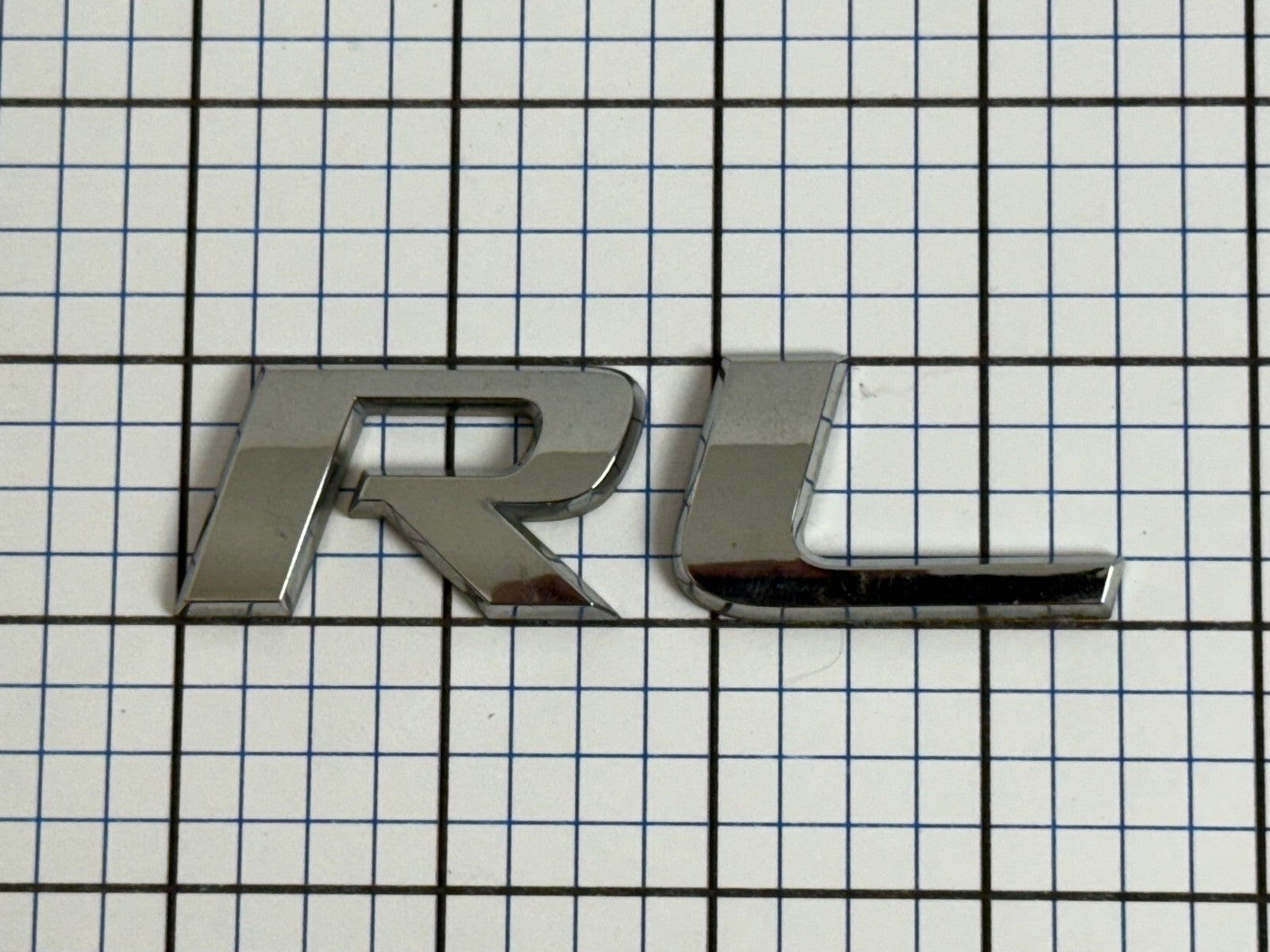 ACURA RL 2005 2006 2007 2008 Rear Trunk Emblem RL Logo Letters