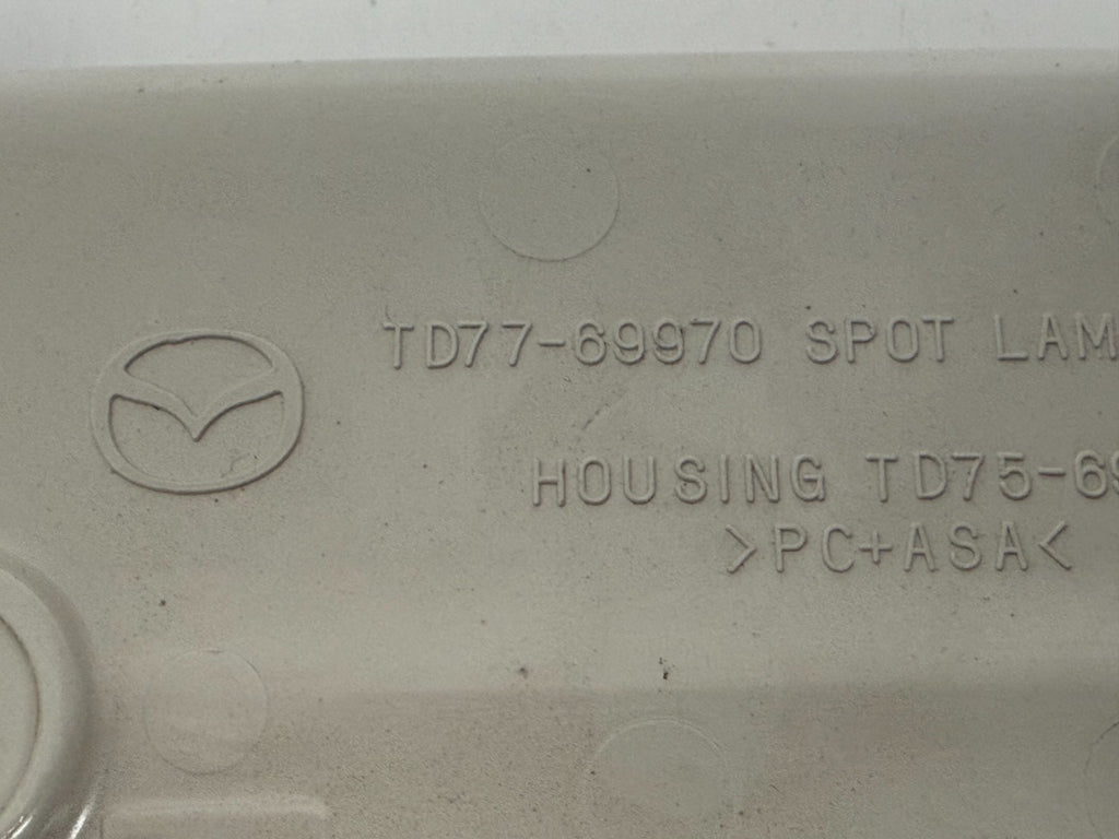 MAZDA Cx-9 Cx9 2010 - 2015 Overhead Center Console SUN ROOF SPOT Light Beige