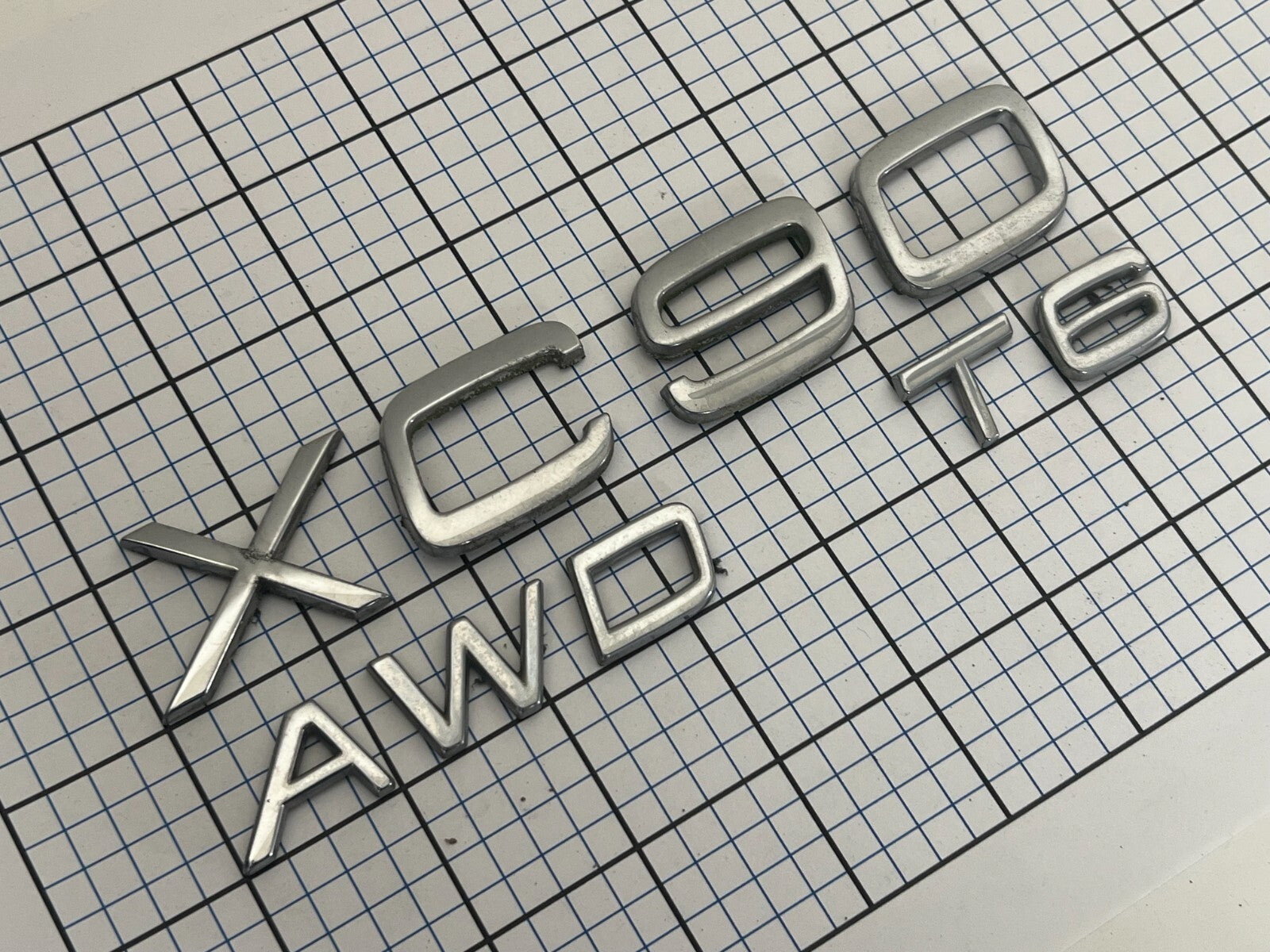 VOLVO Xc90 AWD T6 Emblem Badge