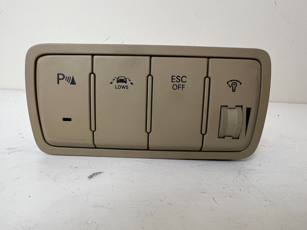 HYUNDAI 09-13 Genesis Sedan Driver Dash Dimmer Control Switch 93700-3m610v2
